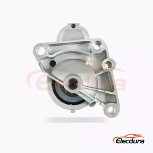0986020141 Heavy-Duty Starter Motor, 12V 2kW 10 Teeth, Complete Side View