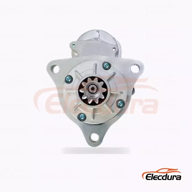 A2J3124 Motor de arranque de servicio pesado, 12 V, 2,5 kW, 10 dientes, vista lateral completa