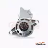 128000-2450 Isuzu 6SA1 Diesel Engine Starter Motor, 24V 5.5kW 11 Teeth, Drive-End Mounting View