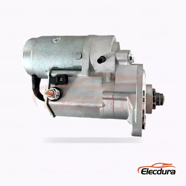 028000-7000 Komatsu PC50 Isuzu Starter Motor Wholesale, Complete Side View
