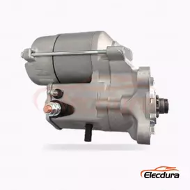 128000-0590 Caterpillar Hyster Starter Motor Wholesale, Drive-End Front View