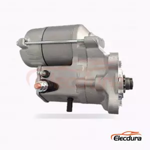 111027 Caterpillar Starter Motor, 12V 1.4kW 6 Teeth, Complete Side View