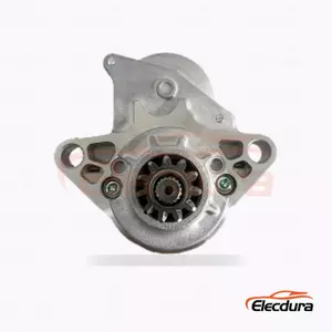 113928 Honda Starter Motor, 12V 1.7kW 11 Teeth, Complete Side View