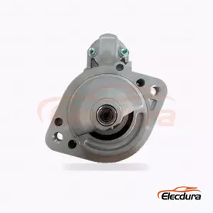 JS1227 JAC Refine commercial-vehicle Starter Motor, 12V 2.0kW 10 Teeth, Complete Side View