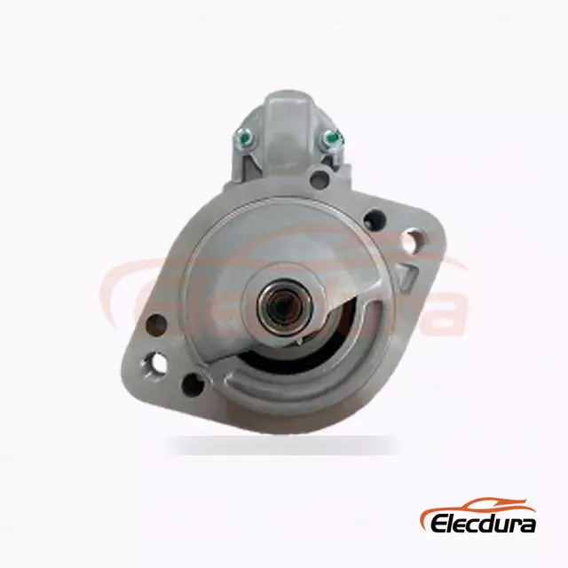 JS1227 JAC Refine commercial-vehicle Starter Motor, 12V 2.0kW 10 Teeth, Complete Side View