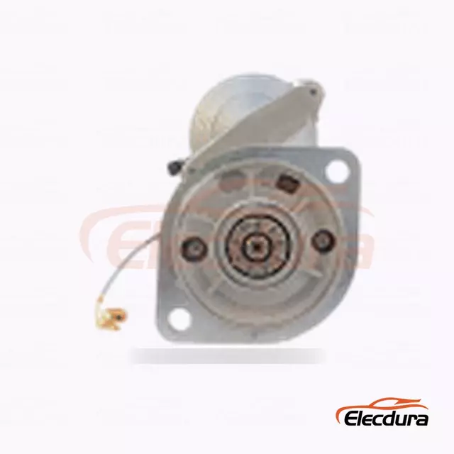 228000-112 Motor de arranque de servicio pesado, 12 V, 1,4 kW, 9 dientes, vista lateral completa