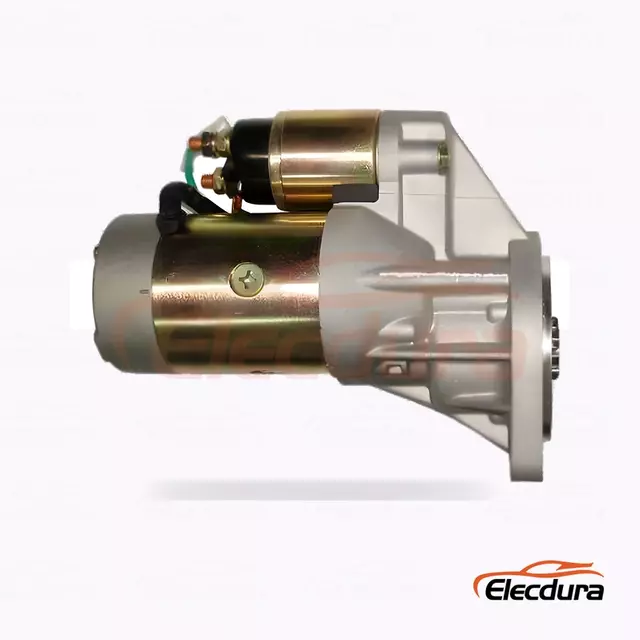 8944604170 Isuzu 4JA1 4JB1 12V 2.8kW D&eacute;marreur en gros, vue de face du c&ocirc;t&eacute; entra&icirc;nement