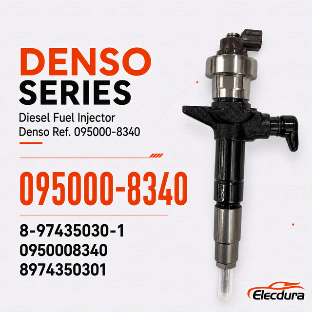 095000-8340 Common Rail Diesel Injector pro ISUZU 4JJ1