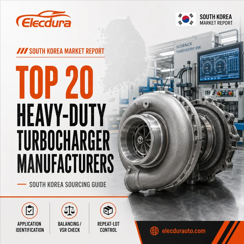 Top 20 Heavy-Duty Turbocharger Manufacturers in South Korea
