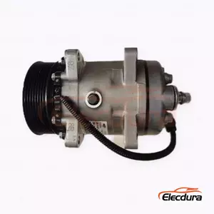 5H14 24V 8PK 119 mm Heavy-Duty A/C Compressor for Yuchai 11N0Q1 engine application