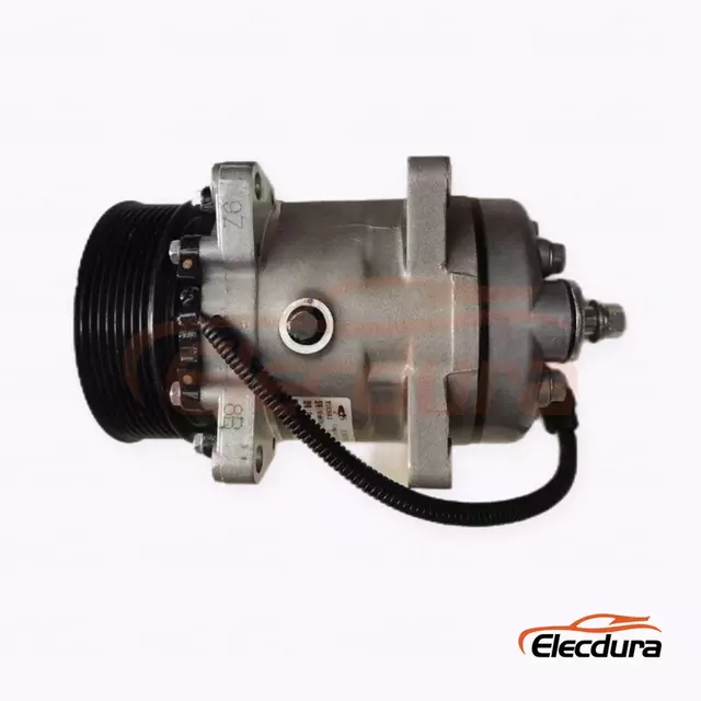 5H14 24V 8PK 119 mm Heavy-Duty A/C Compressor for Yuchai 11N0Q1 engine application