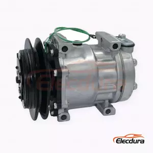 7H15 24V A1 132 mm Heavy-Duty A/C Compressor for CAMC Hualing Hercules commercial truck