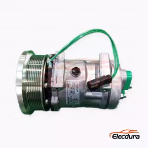 7H15 24V 8PK 133 mm Heavy-Duty A/C Compressor for Daewoo DX200-9CN excavator