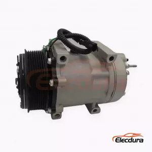 7H15 24V 8PK 119 mm Heavy-Duty A/C Compressor for Dongfeng Tianjin KR truck