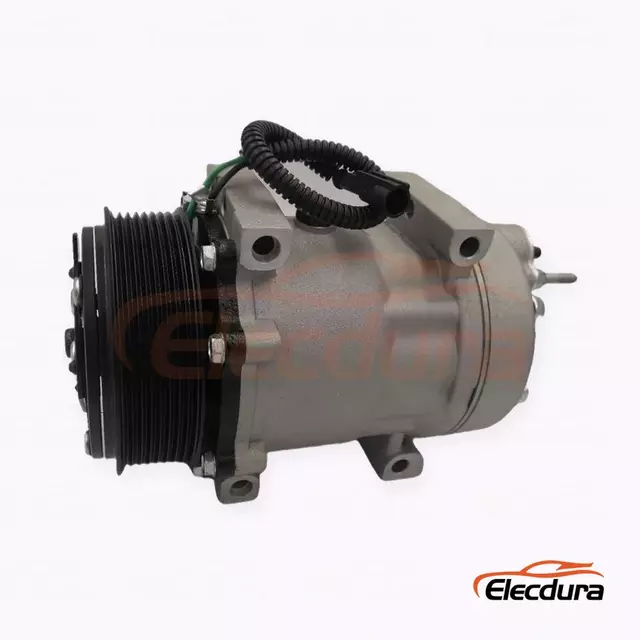7H15 24V 8PK 119 mm Heavy-Duty A/C Compressor for Dongfeng Tianjin KR truck