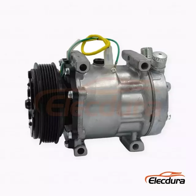 7H15 24V 6PK Heavy-Duty A/C Compressor for Liebherr and Tongli