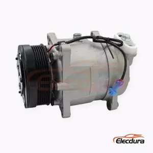 V5 24V 6PK 120 mm Heavy-Duty A/C Compressor for Shacman Delong truck