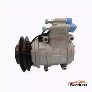 10PA17C 24V B1 142 mm rear 4/5-size ports Heavy-Duty A/C Compressor for Collins school bus