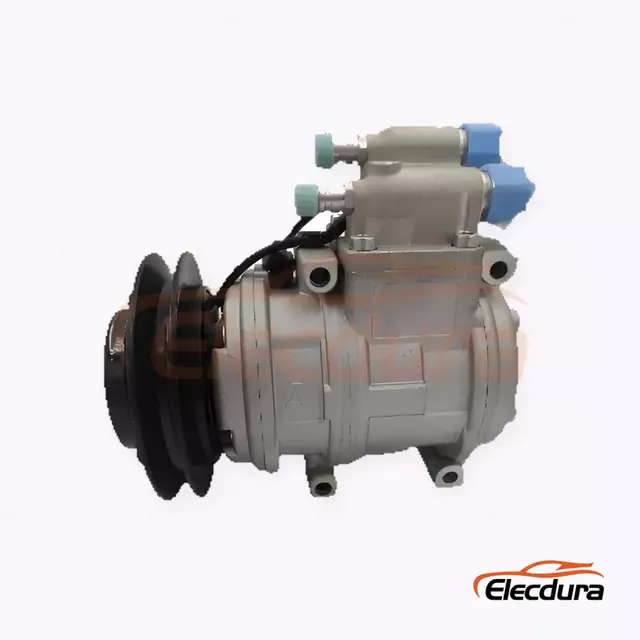 10PA17C 24V B1 142 mm rear 4/5-size ports Heavy-Duty A/C Compressor for Collins school bus