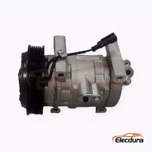 10S13A 12V PV6 128mm Heavy-Duty A/C Compressor for JAC truck with Yunnei D19 engine