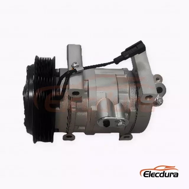 10S13A 12V PV6 128mm Heavy-Duty A/C Compressor for JAC truck with Yunnei D19 engine
