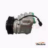 Shantui 135 / Lishide ekskavat&ouml;r i&ccedil;in 10PA15C 24V PV8 135 mm R12 portlu Ağır Hizmet Klima Kompres&ouml;r&uuml;