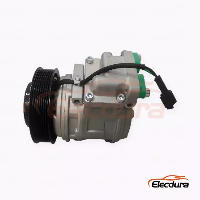 10PA15C 24V PV8 135 mm R12-port Heavy-Duty A/C Compressor for Shantui 135 / Lishide excavator