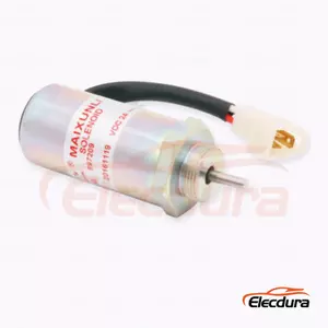 Fuel Shutdown Solenoid 897209-1152 MV2-40 for Hitachi EX4U, EX40U and EX55 excavators