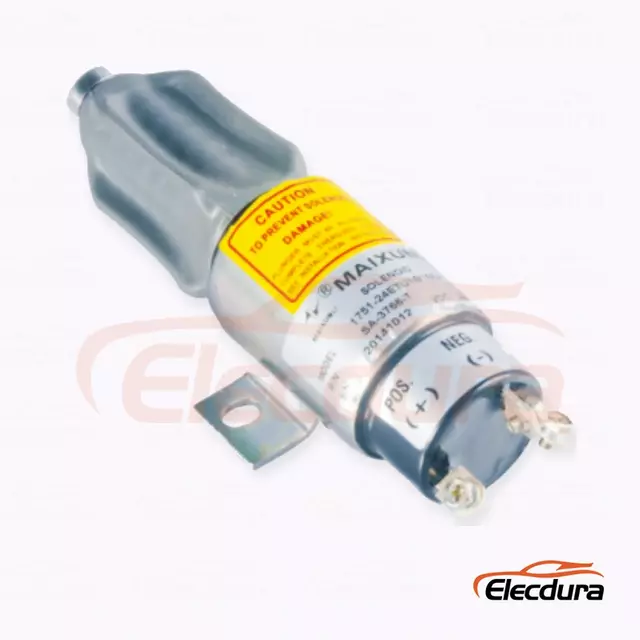 Solenoide di arresto del carburante SA-3766-T 1751-12E7U1B1S5A per motori diesel Cummins che utilizzano il controllo di arresto Woodward
