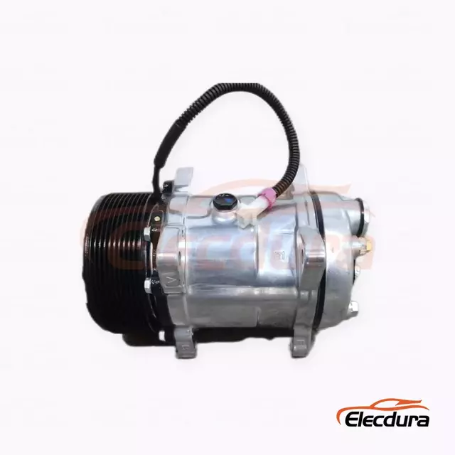 5H14 24V 10PK 123 mm Heavy-Duty A/C Compressor for Shacman Xuande Wing 6 truck