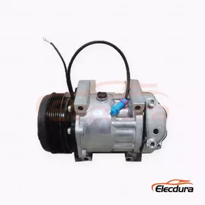 7H15 24V 6PK 119 mm Heavy-Duty A/C Compressor for LiuGong wide-body mining truck