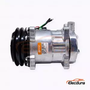 7H15 24V A2 132 mm Heavy-Duty A/C Compressor for SEM loader / LiuGong construction equipment