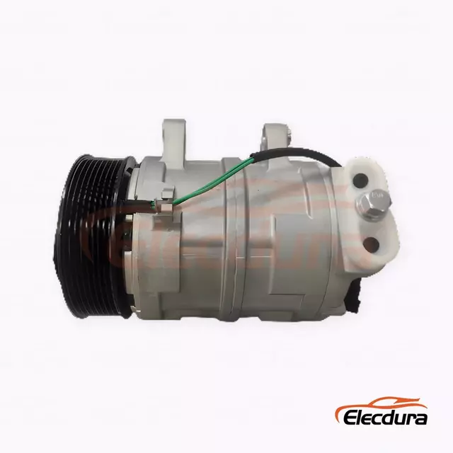 6K17C 24V PV8 119 mm left-15-degree flare Heavy-Duty A/C Compressor for FAW Jiefang JH6 truck