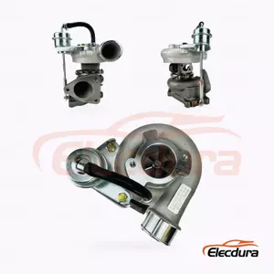 Elecdura CT12B Turbocharger 17201-67040 OE 17201-67040 complete assembly front view