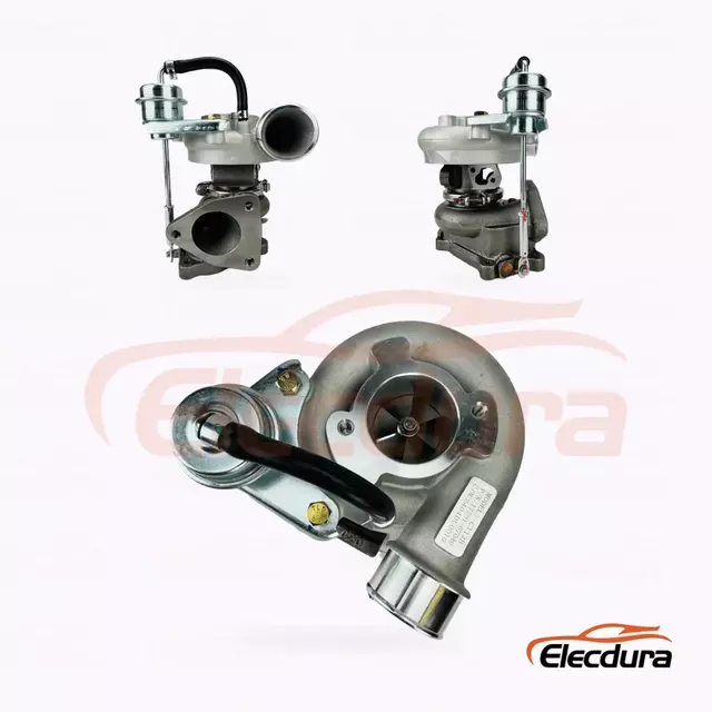 Elecdura CT12B Turbocharger 17201-67040 OE 17201-67040 complete assembly front view