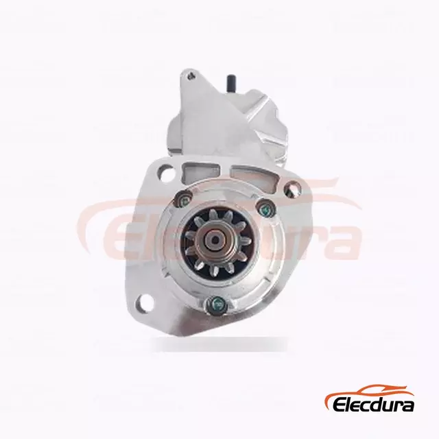 FYD411-N Kraftig startmotor, 12V 4,0kW 11 t&auml;nder, komplett sidovy