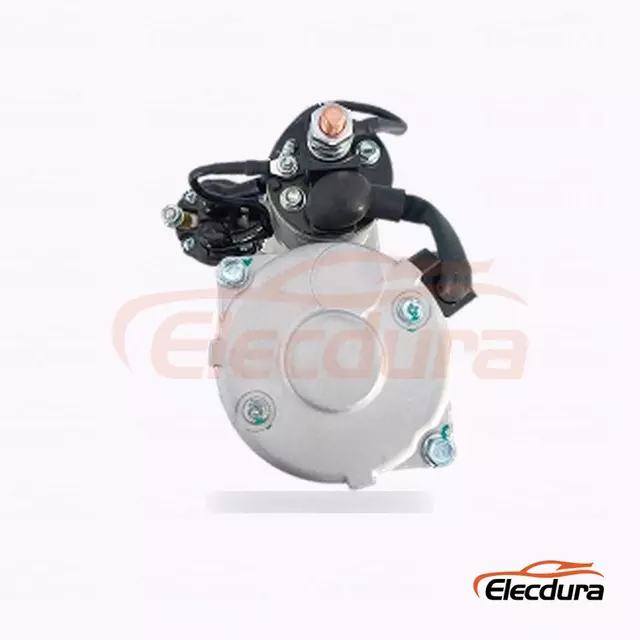 Motor Starter CW Tugas Berat 24V 5.0kW 10 Gigi, Tampilan Terminal Belakang