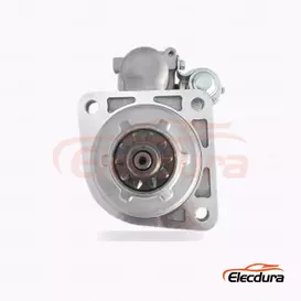 Heavy-Duty 24V 5.0kW 10 Teeth CW Starter Motor, Complete Side View