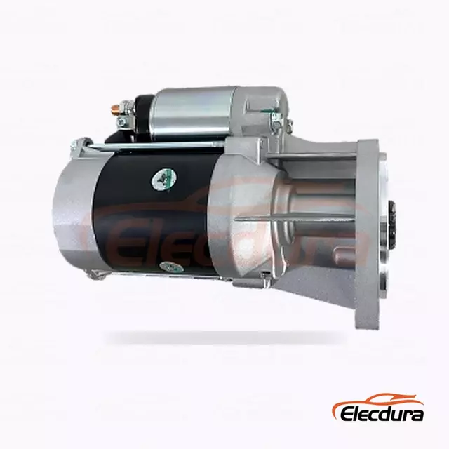D&eacute;marreur de type Hitachi S13-557B, 12 V, 2,8 kW, 9 dents, vue du terminal arri&egrave;re