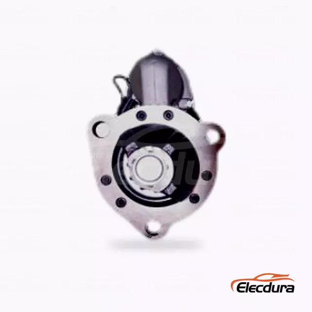 6008133610 Komatsu SA6D140-1 Starter Motor Distributor, Drive-End Front View