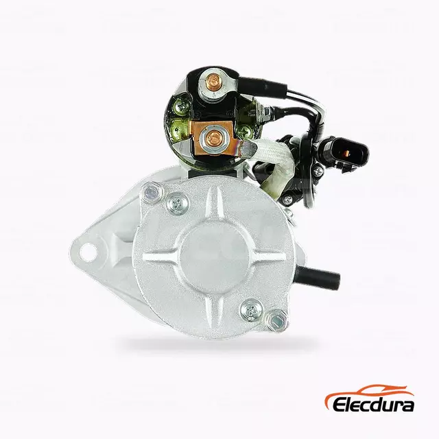M008T87171 Kobelco SK200-6 Starter Motor Wholesale, Rear Terminal View