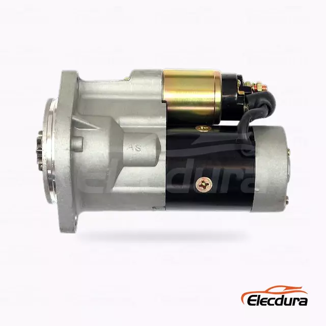 129900-77010 Komatsu 4D95S Yanmar 4TNE94 Starter Motor Wholesale, Complete Side View