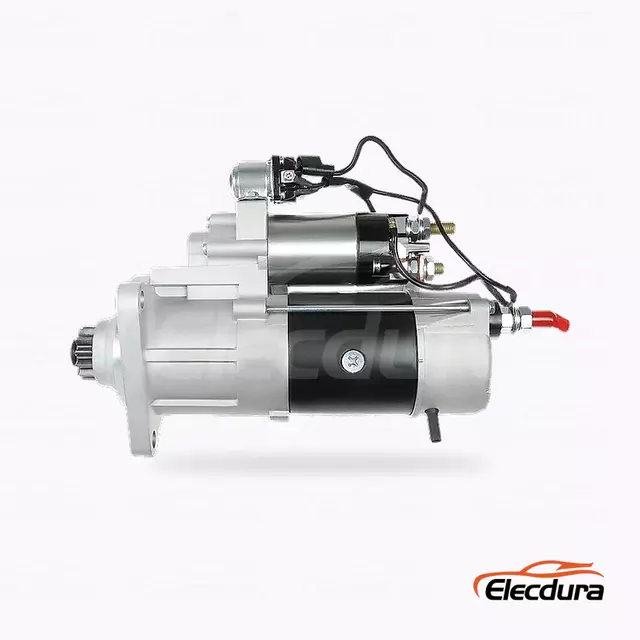 M009T70879 Volvo D16 Starter Motor Wholesale, Complete Side View