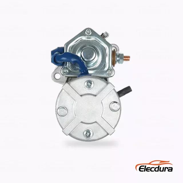 228000-0630 Komatsu WA120 Starter Motor Wholesale 24V, Rear Terminal View
