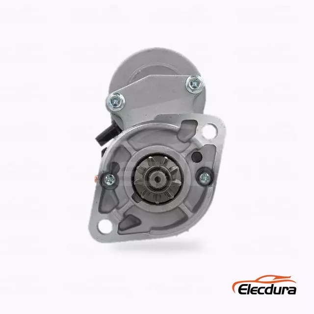 228000-0690 Kubota V2203/V2403 9T Starter Motor Wholesale, Drive-End Front View