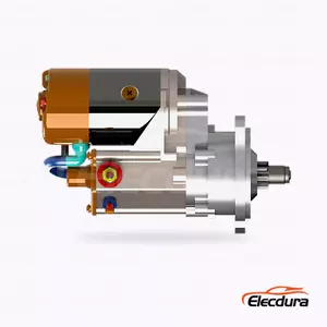 0001360063 Iveco Ursus Starter Motor Wholesale 24V, Complete Side View