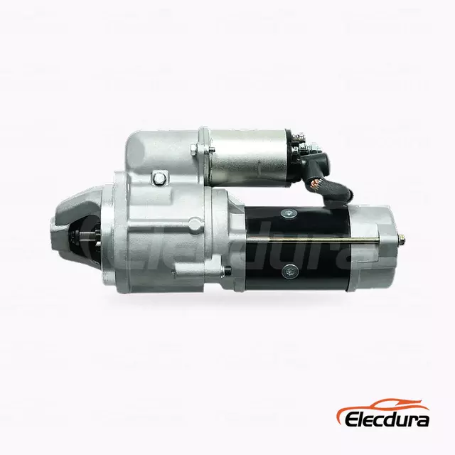 600-813-1730 Komatsu PC60 4D95 Starter Motor Distributor, Complete Side View