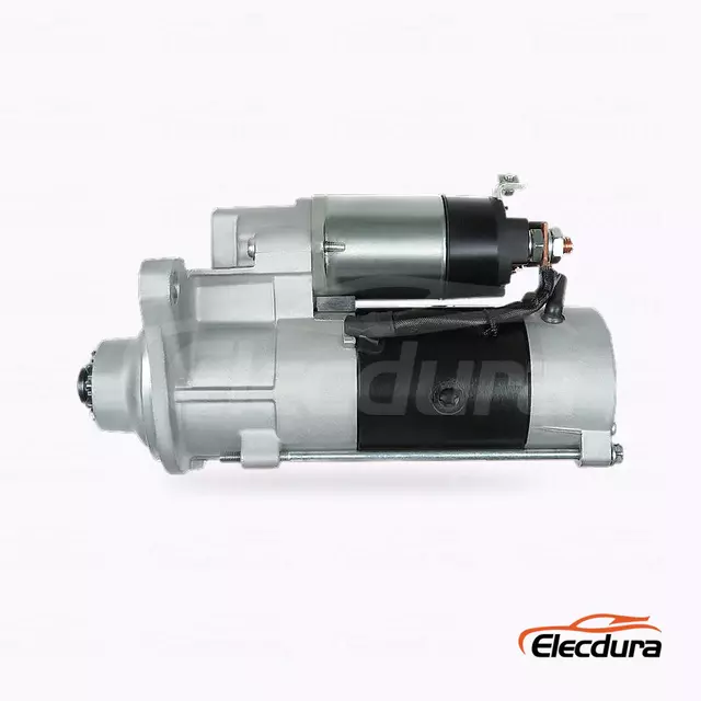 1811003191 Distributeur de d&eacute;marreur Isuzu 6HK1 5,5 kW, vue lat&eacute;rale compl&egrave;te