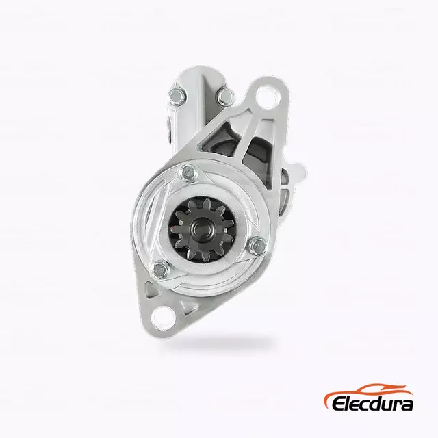 8970324642 ​​Isuzu 4HF1 24V 4.0kW D&eacute;marreur en gros, vue de face du c&ocirc;t&eacute; entra&icirc;nement