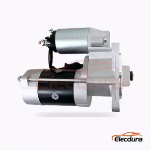 M2T85171 Infiniti Q45 and M45 4.5L Starter Motor, 12V 1.7kW 10 Teeth, Complete Side View